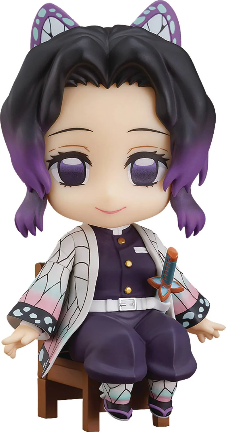Good Smile Demon Slayer Kimetsu no Yaiba Shinobu Kocho Nendoroid Swacchao! Action Figure - Image 1