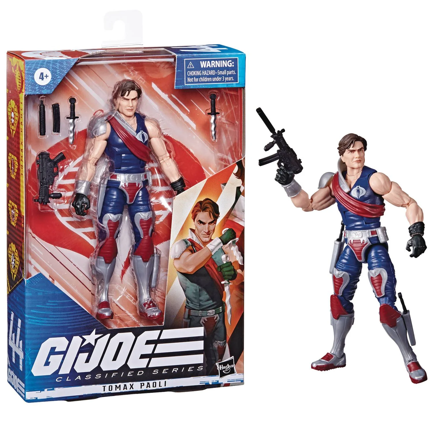 Hasbro G.I. Joe Classified Series Tomax Paoli Action Figure 6-Inch-Scale - Image 1