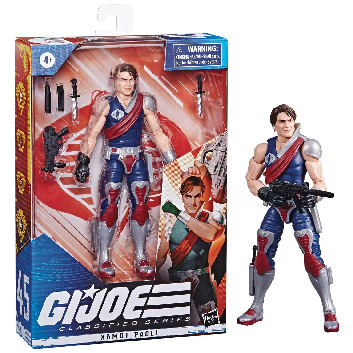 Hasbro G.I. Joe Classified Series Xamot Paoli 6-Inch-Scale Action Figure - Image 1