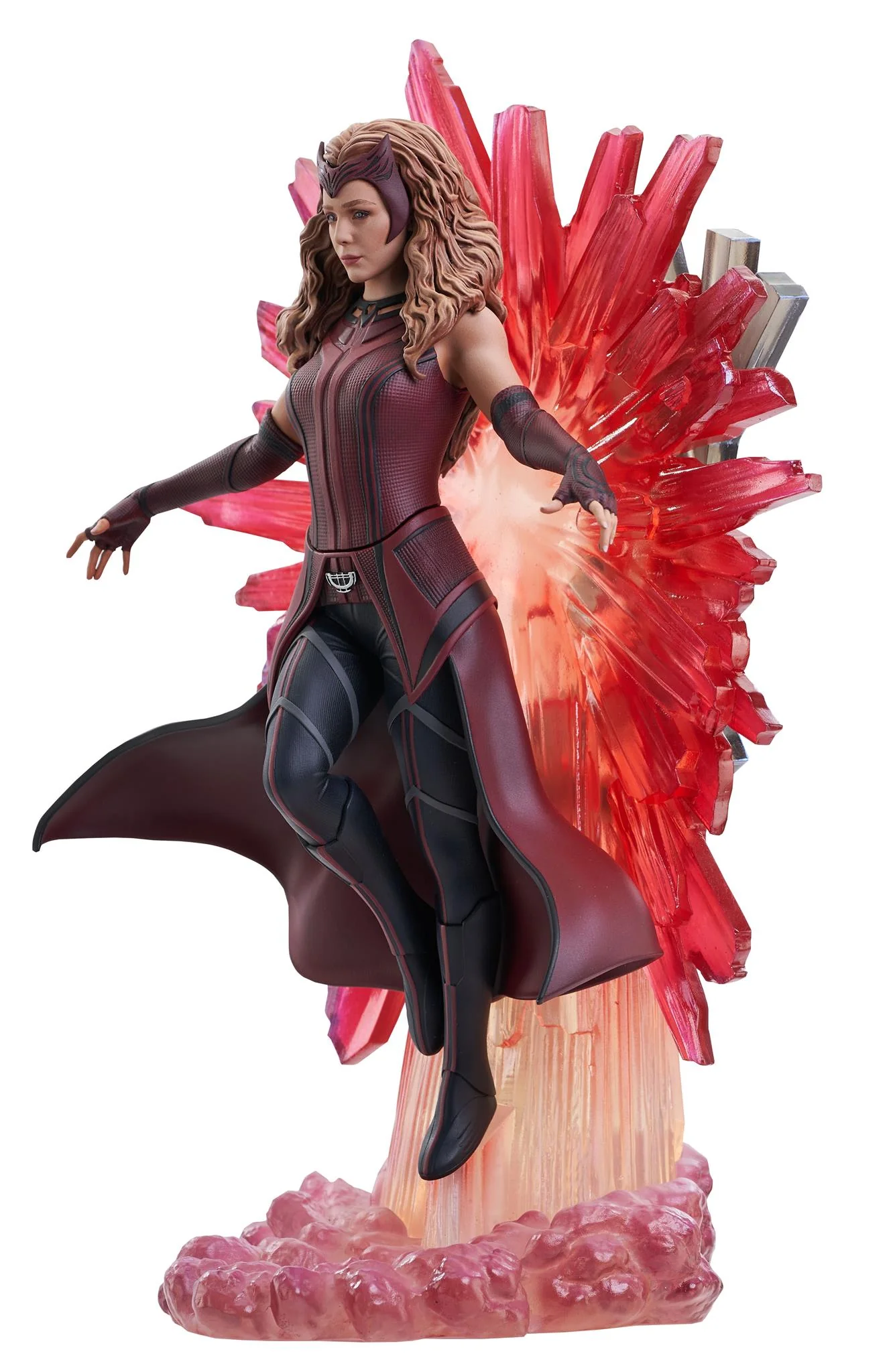 Marvel Gallery: Disney WandaVision Scarlet Witch PVC Statue Diamond Select Toys - Image 2