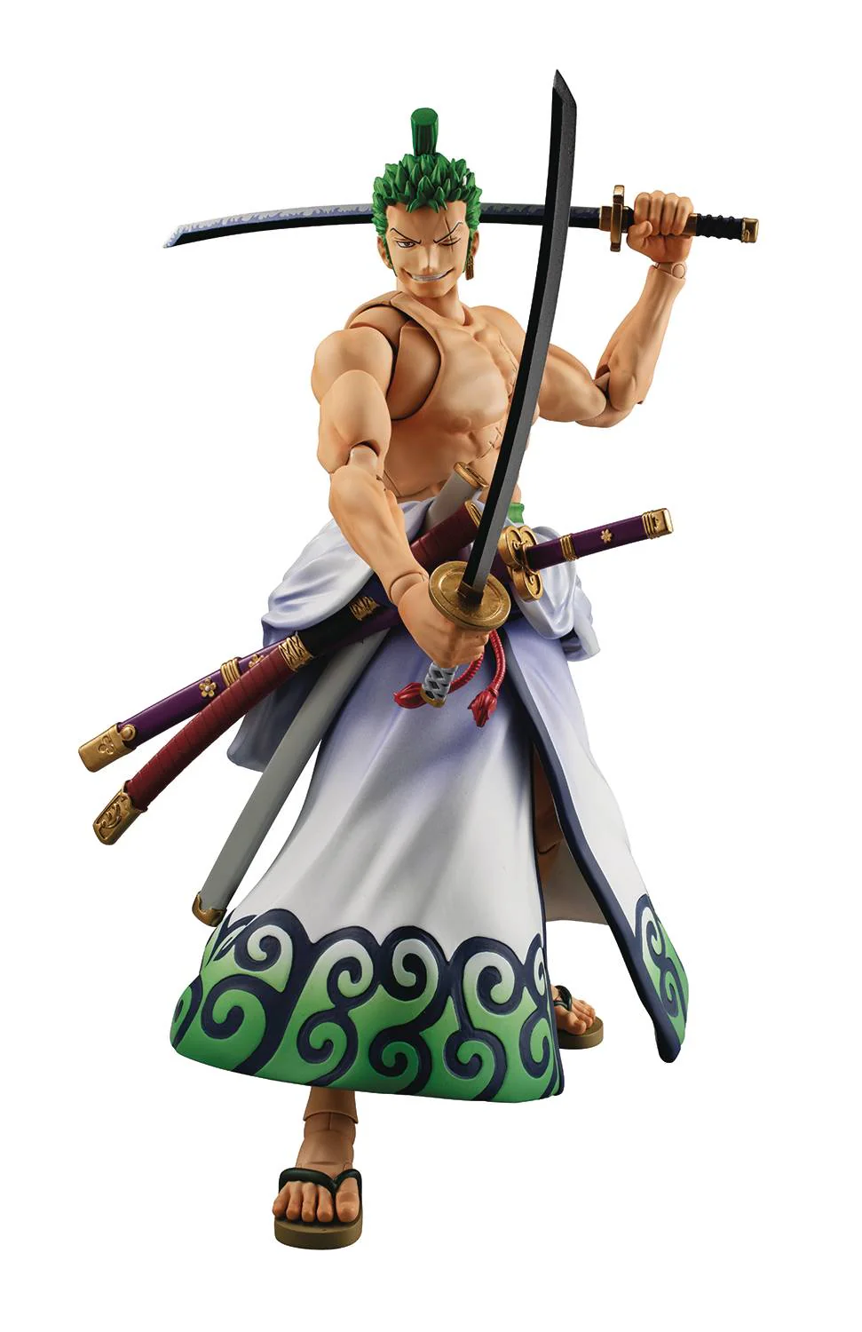 Megahouse - One Piece Zoro Juro Variable Action Hero PVC Action Figure - Image 1