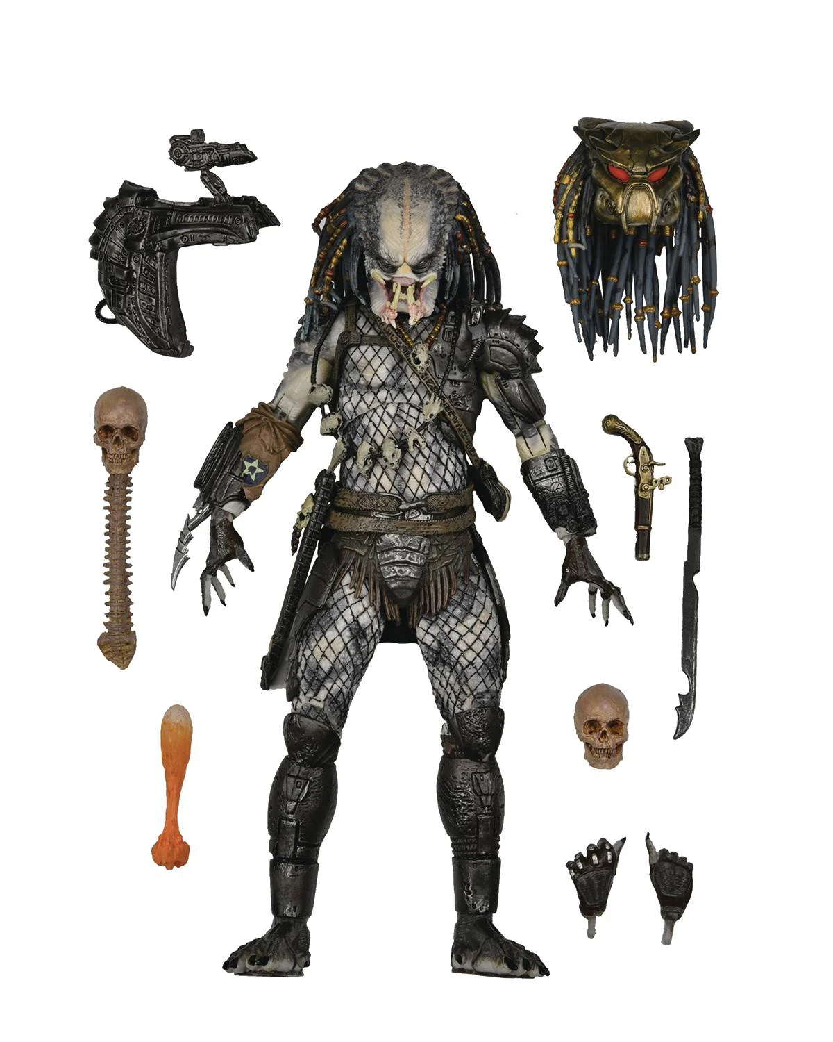 NECA - Predator 2 - Ultimate Elder 7in Action Figure - Image 1