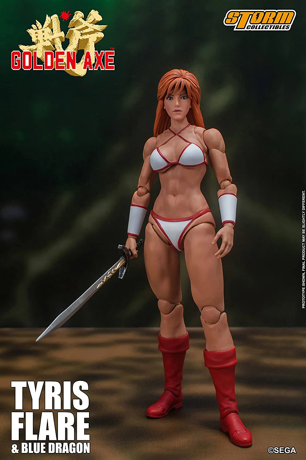 Storm Collectibles - Tyris Flare & Blue Dragon [Golden Axe] 1/12 Action Figure - Image 3