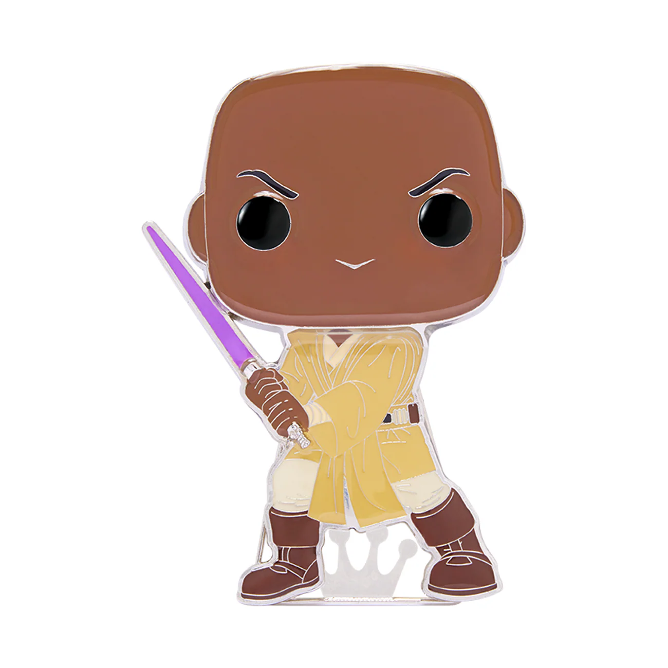 Funko Pop! Pins: Star Wars – Mace Windu Glow-In-The-Dark Pin