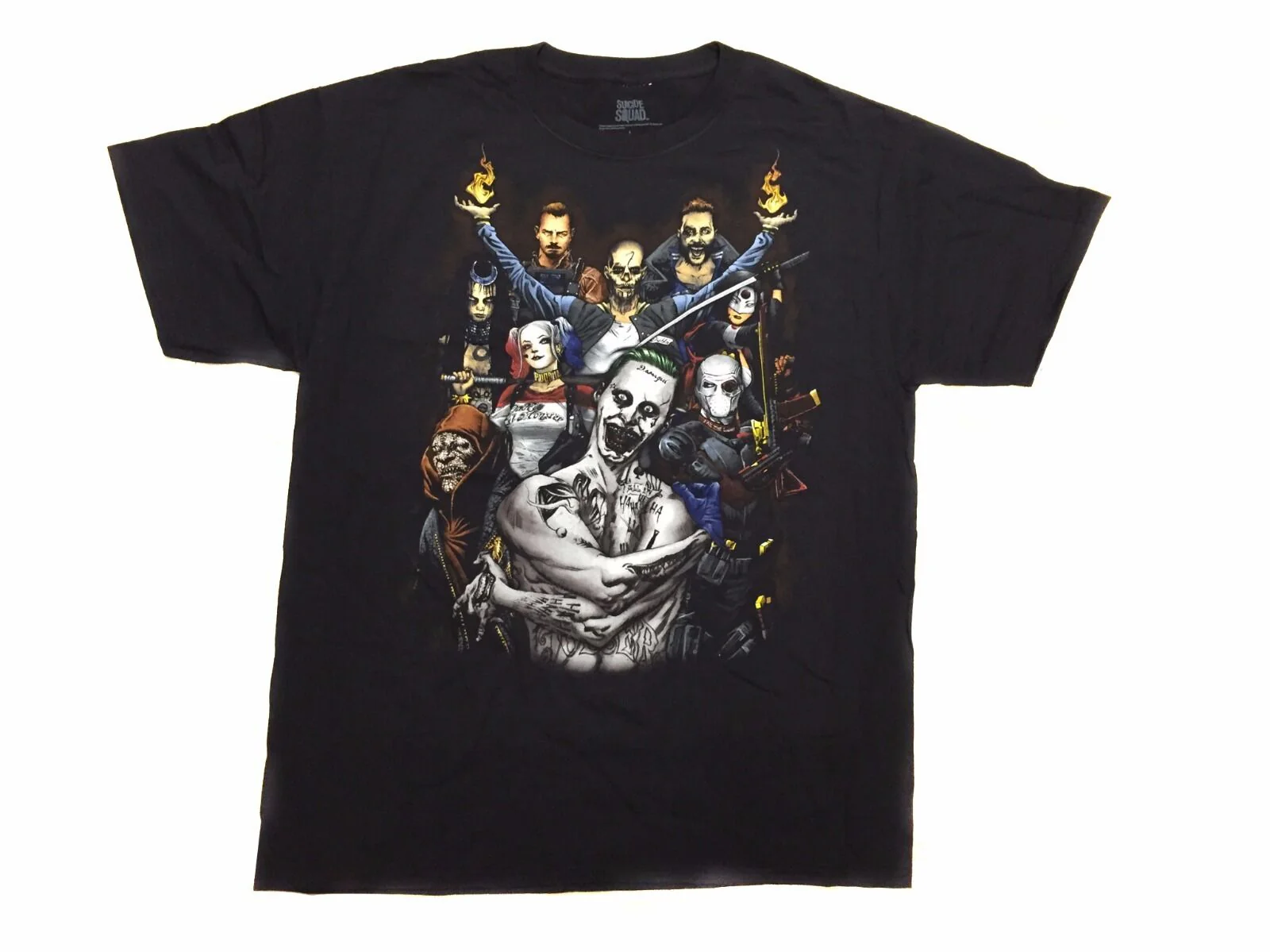 Suicide Squad Color Group DC Comics Adult T-Shirt - Image 1