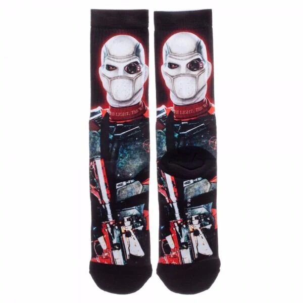 Suicide Squad Deadshot Premium Sublimated Crew Socks Socks - Image 1