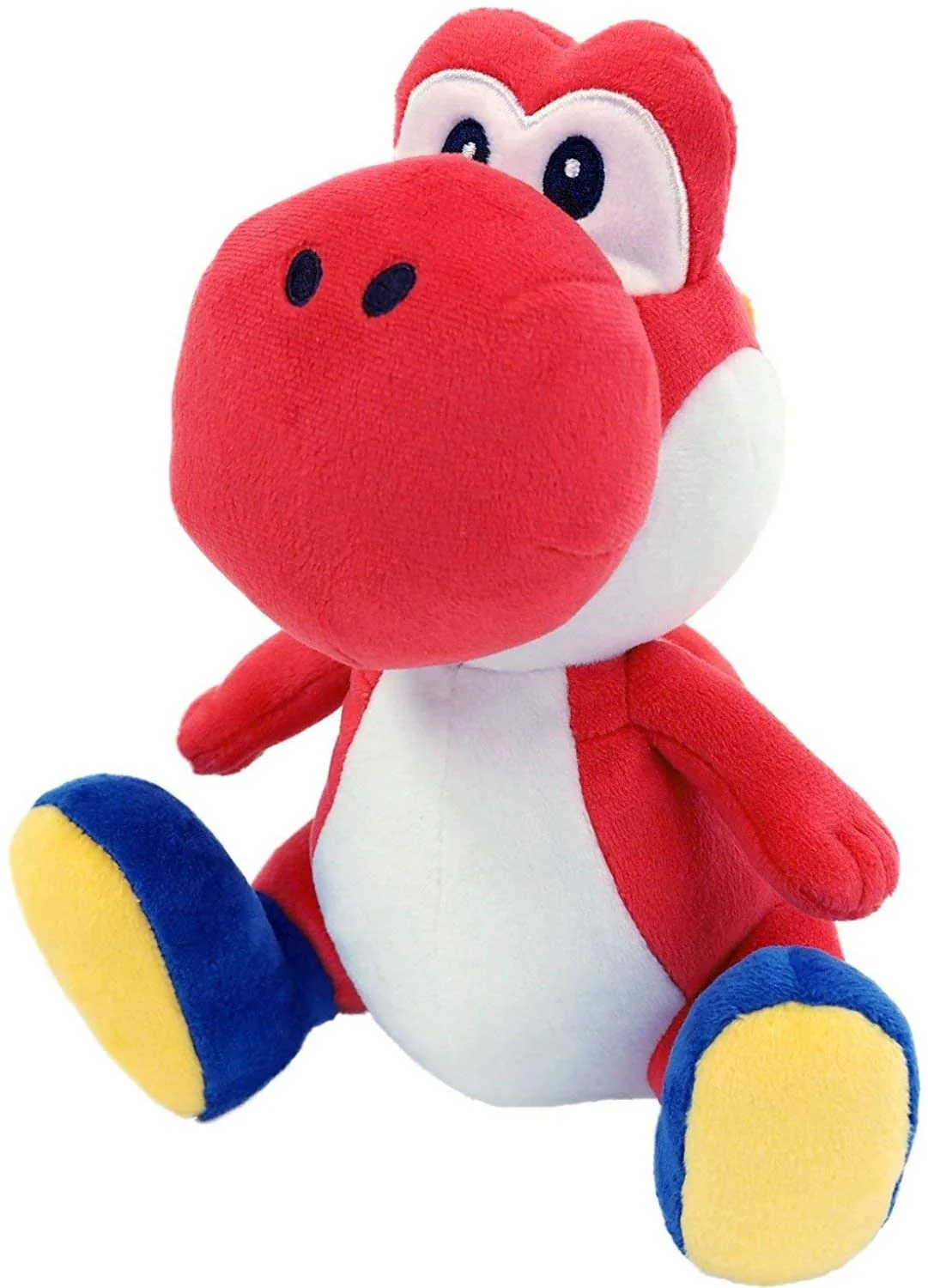 Super Mario All Star Collection Red Yoshi Plush, 7" - Image 1