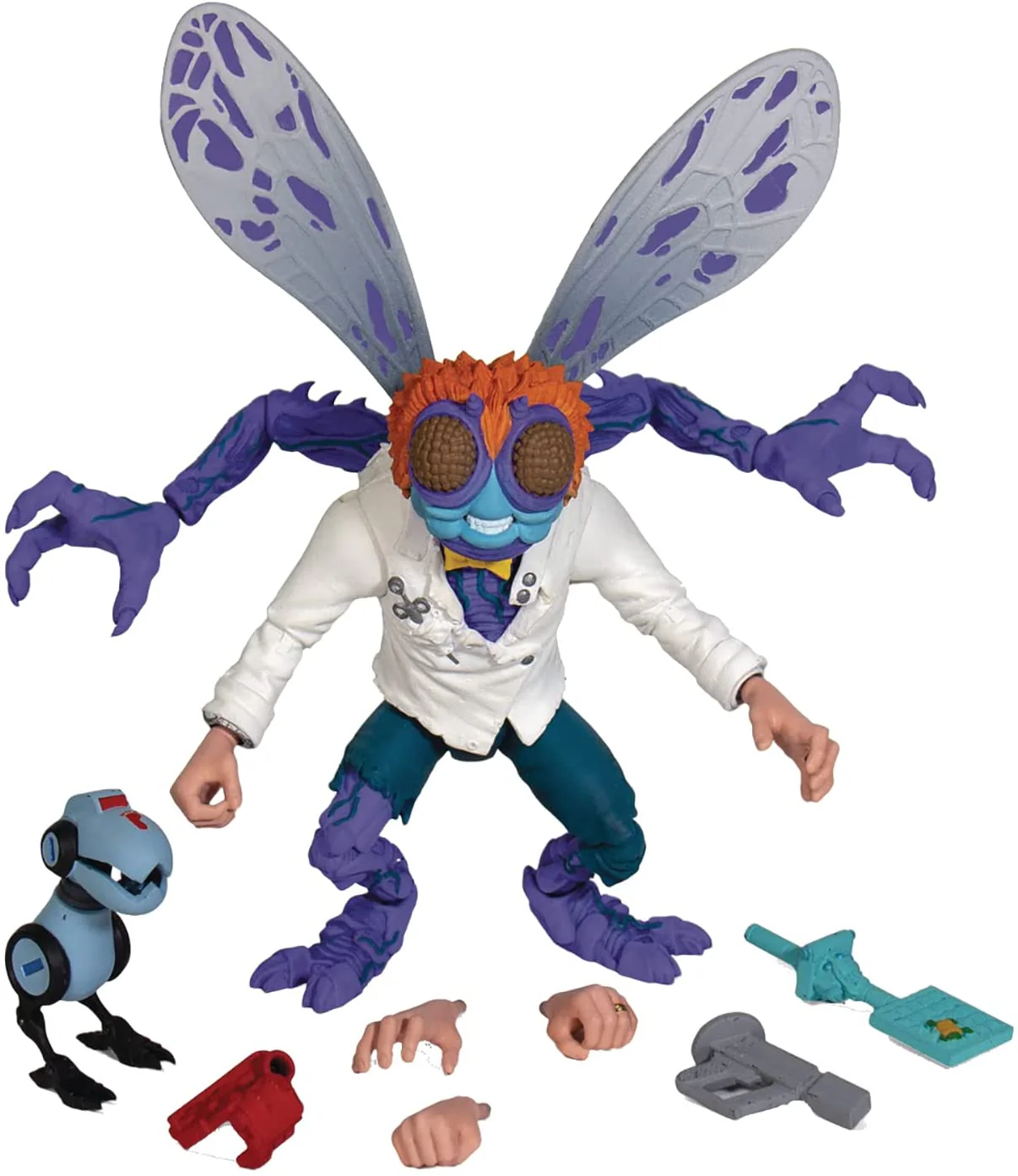 Super7 Teenage Mutant Ninja Turtles: Baxter Stockman Ultimates Action Figure - Image 1
