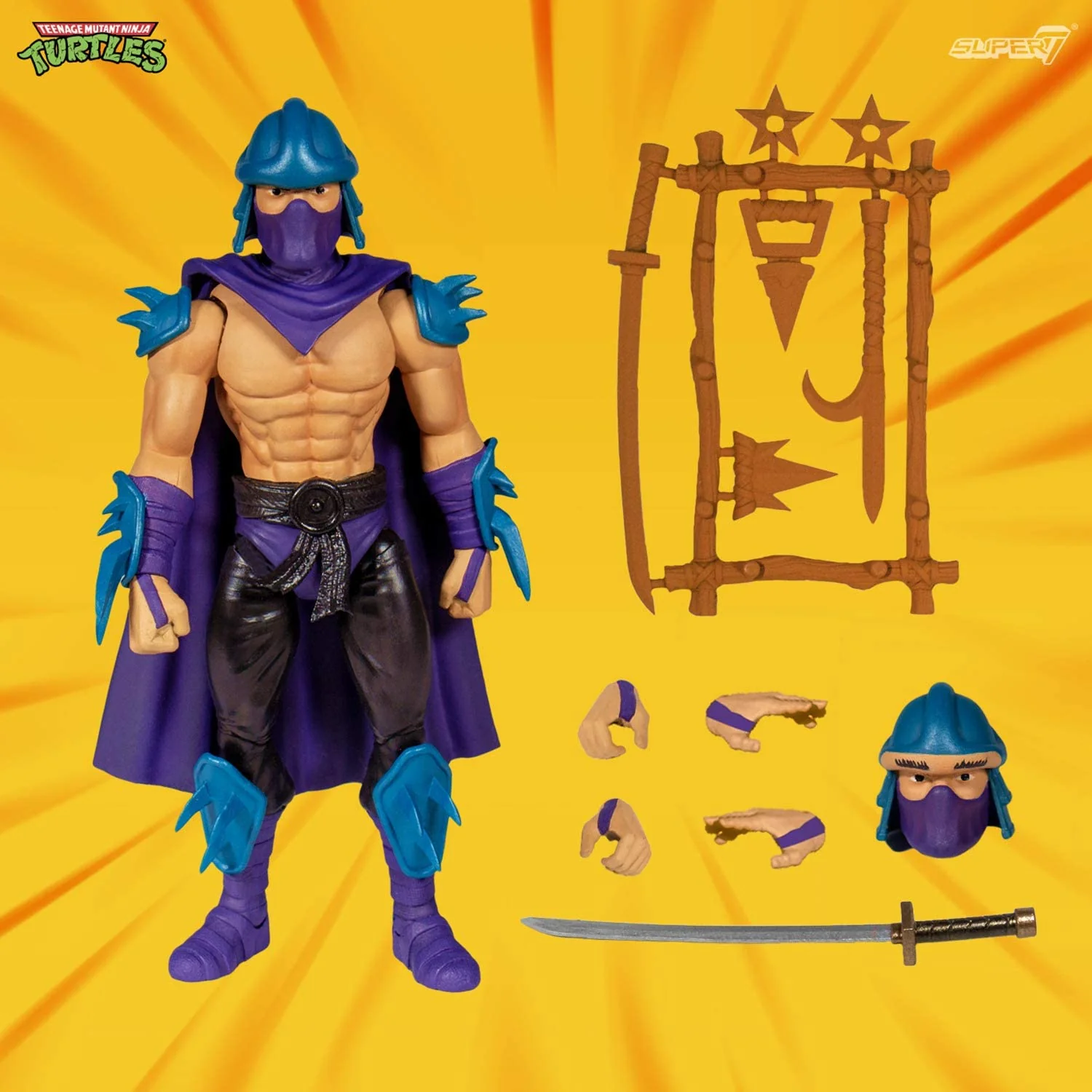 Super7 Teenage Mutant Ninja Turtles: Evil Shredder Ultimates Action Figure - Image 2