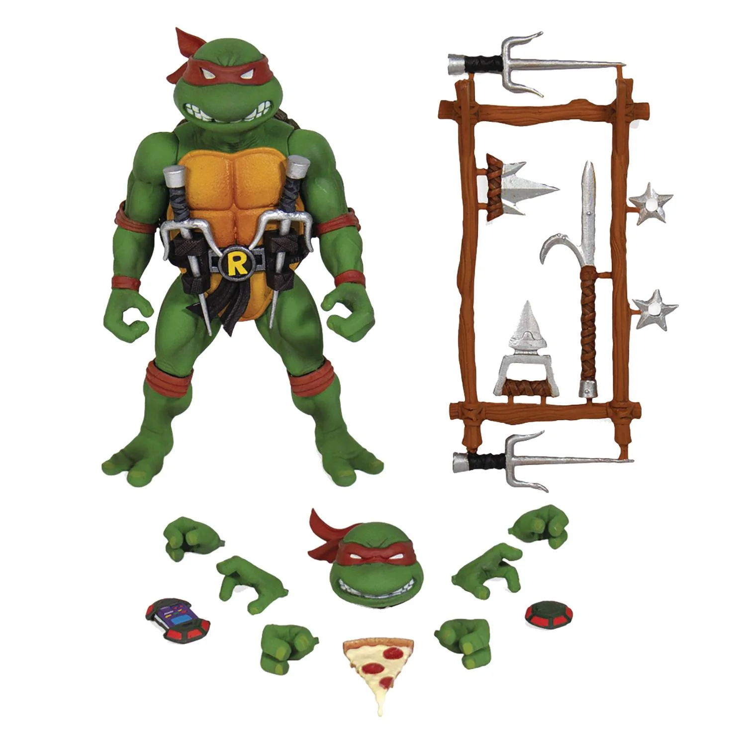 Super7 Teenage Mutant Ninja Turtles: Raphael Ultimates Action Figure - Image 1
