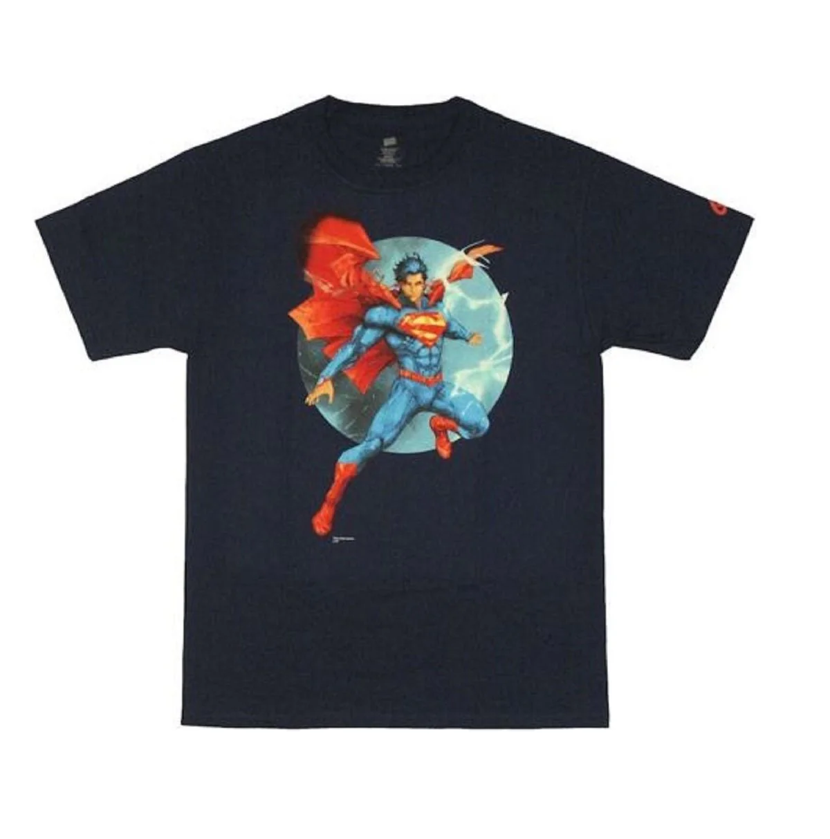 Superman 50 By Jim Lee DC Comics Adult Short Sleeve T-Shirt - Image 1