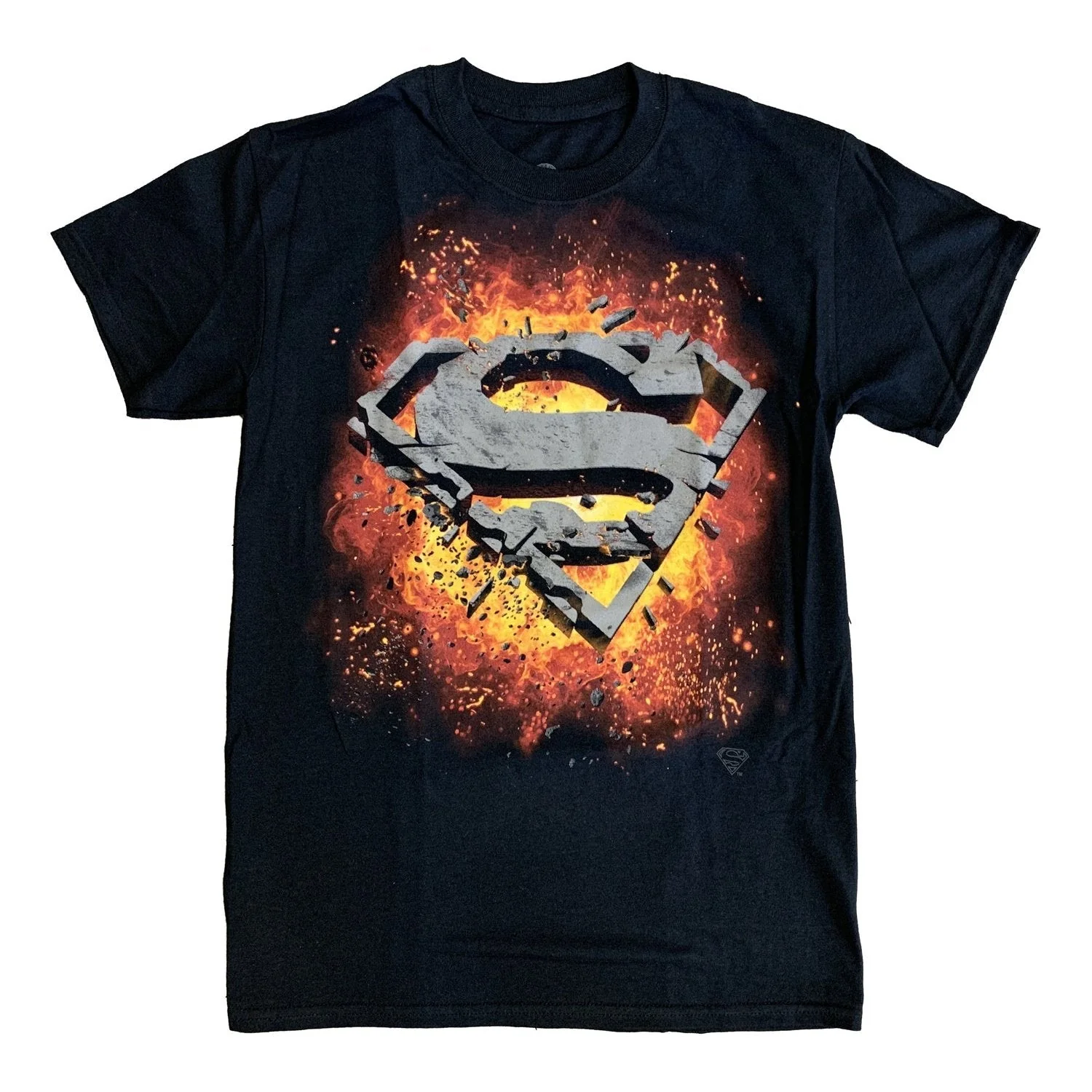 Superman Logo Explosion DC Comics T-Shirt - Image 1