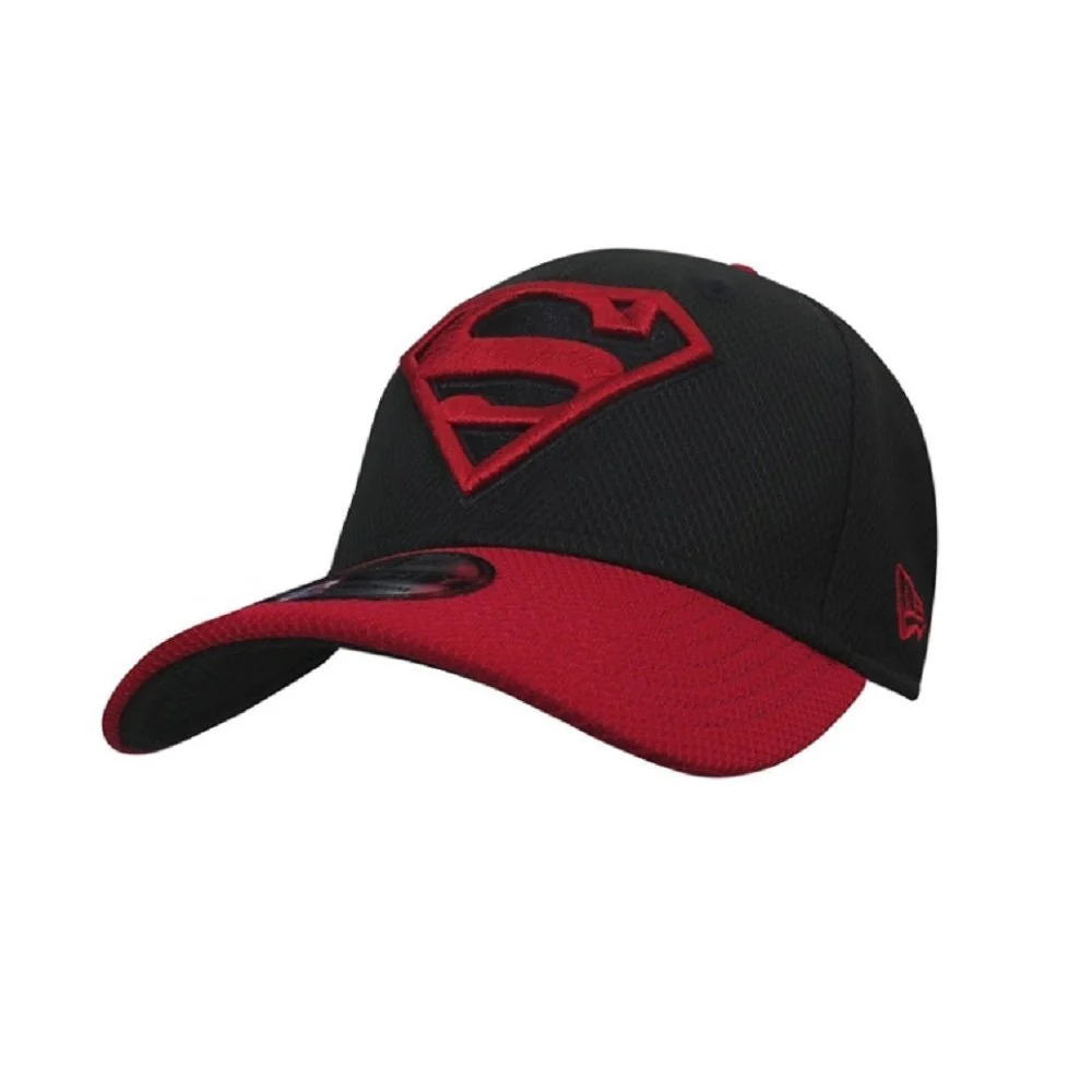 Superman Superboy Symbol New Era 39Thirty Fitted Hat - Small/Medium - Image 1