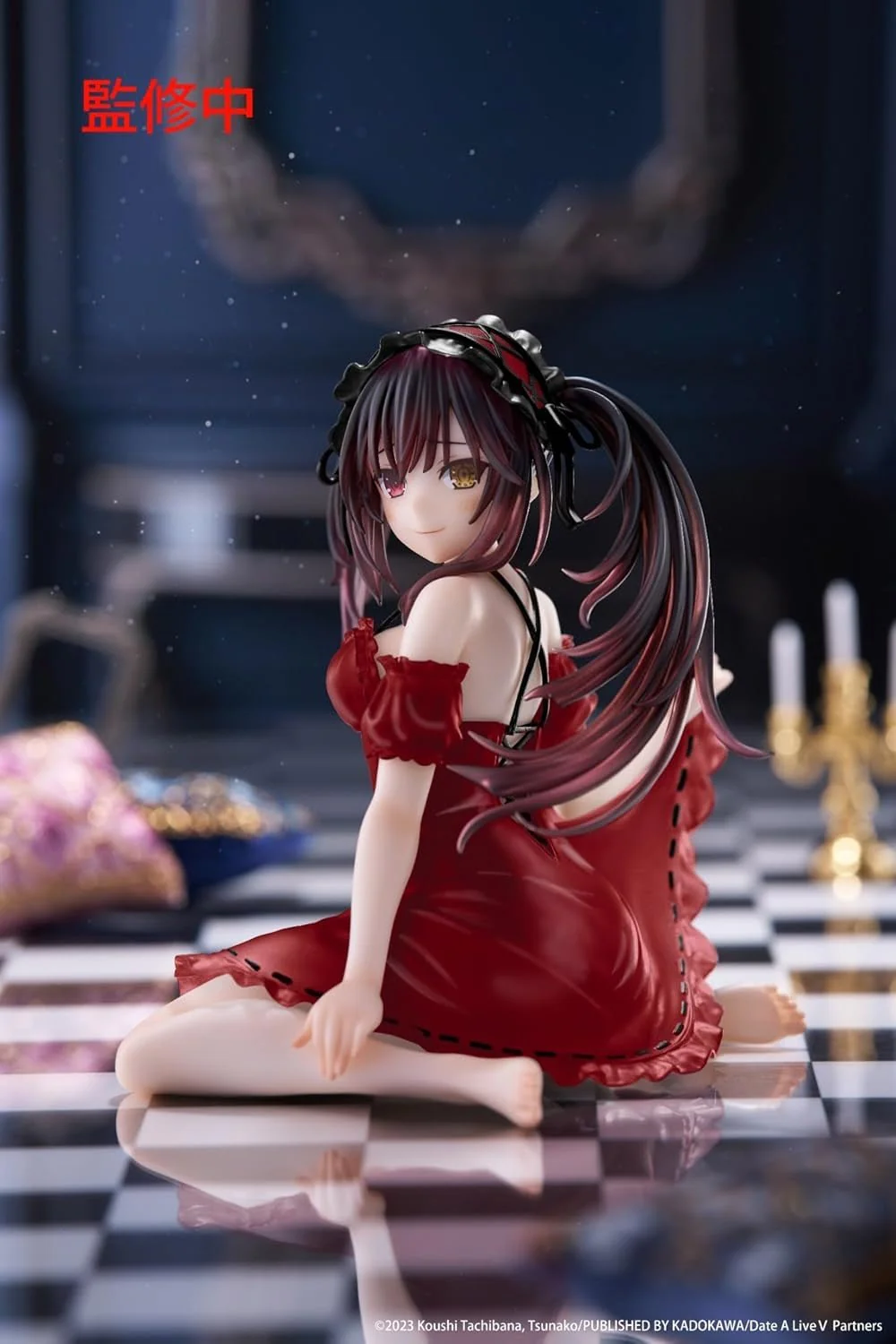 Taito - Date A Live - Kurumi Tokisaki - Nightwear Ver. Renewal Desktop Cute Figure - Image 2