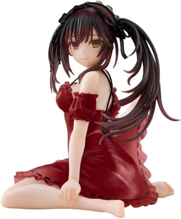 Taito - Date A Live - Kurumi Tokisaki - Nightwear Ver. Renewal Desktop Cute Figure - Image 1