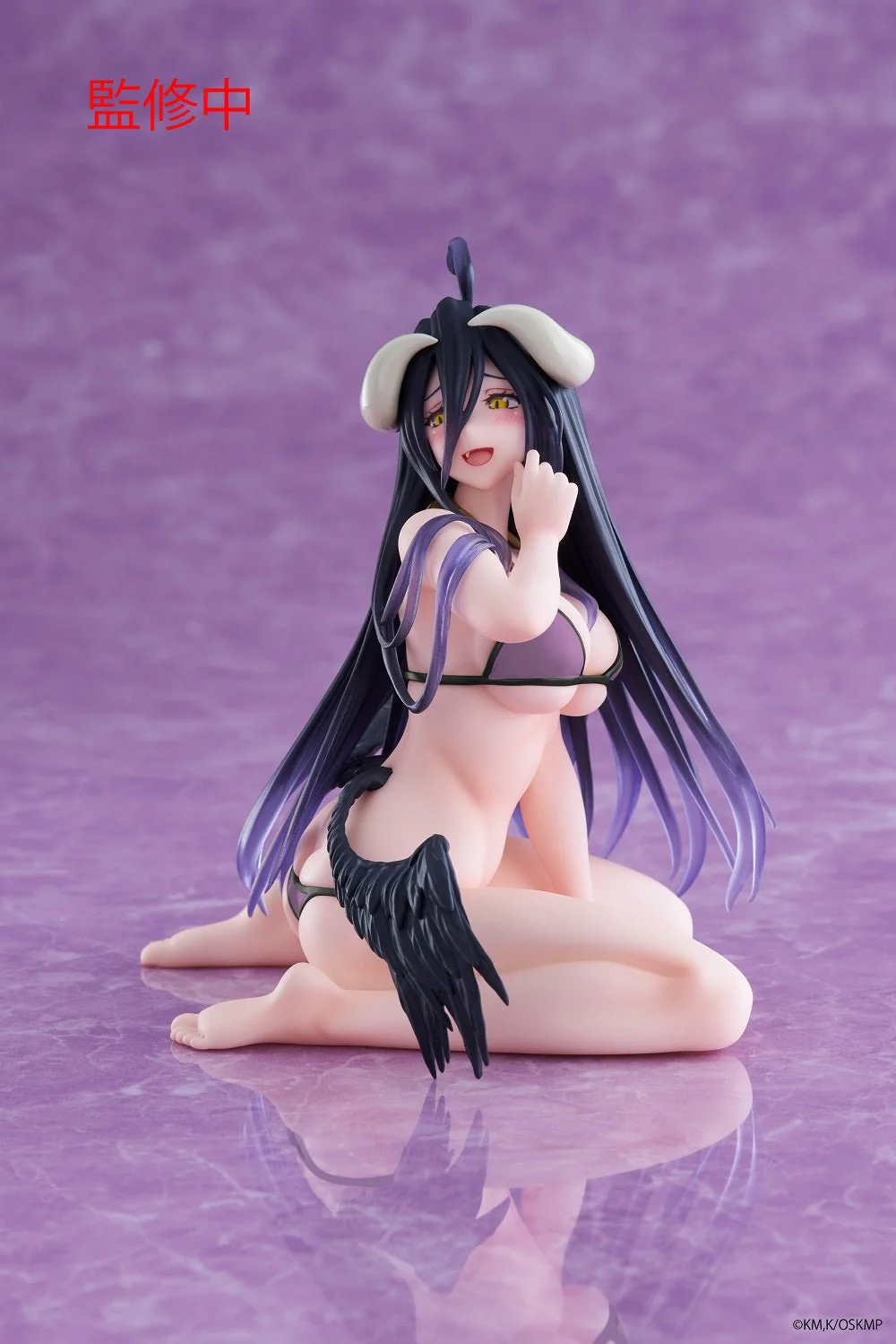 Taito - Overlord - Albedo Swimsuit Version Renewal Edition Desktop Cute Figure - Image 1