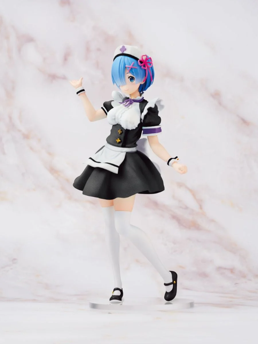 TAITO - Re:Zero Starting Life in Another World - Rem Nurse Maid Ver. Renewal Edition Prize Figure - Image 2