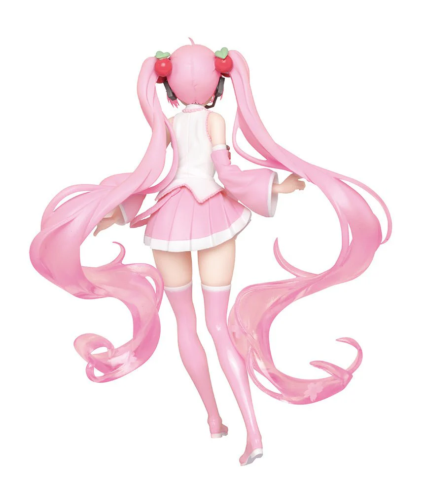 Taito - Vocaloid - Hatsune Miku Sakura Miku Newly Written Illustration Ver. Prize Figure - Image 2