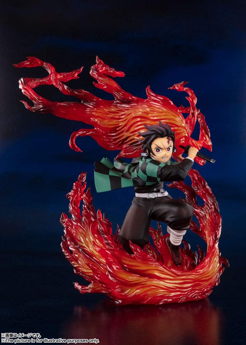 Tamashi Nations Demon Slayer Kamado Tanjiro Hinokami Kagura Figuarts Zero Figure - Image 2
