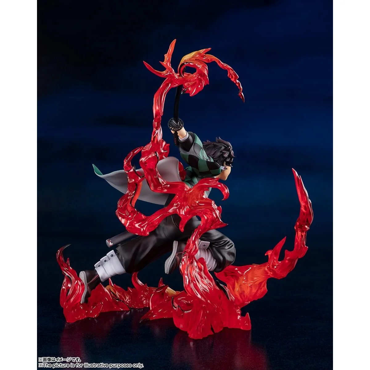 Tamashi Nations Demon Slayer Tanjiro Kamado Total Concentration Breathing Bandai Spirits FiguartsZERO - Image 2