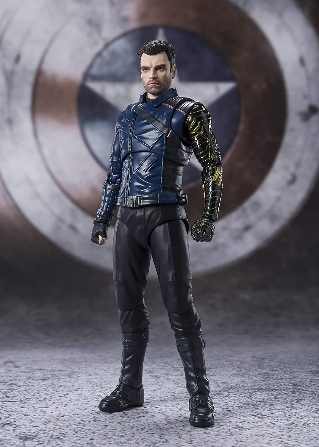 Tamashi Nations Falcon and The Winter Soldier Bucky Barnes S.H.Figuarts Figure - Image 2