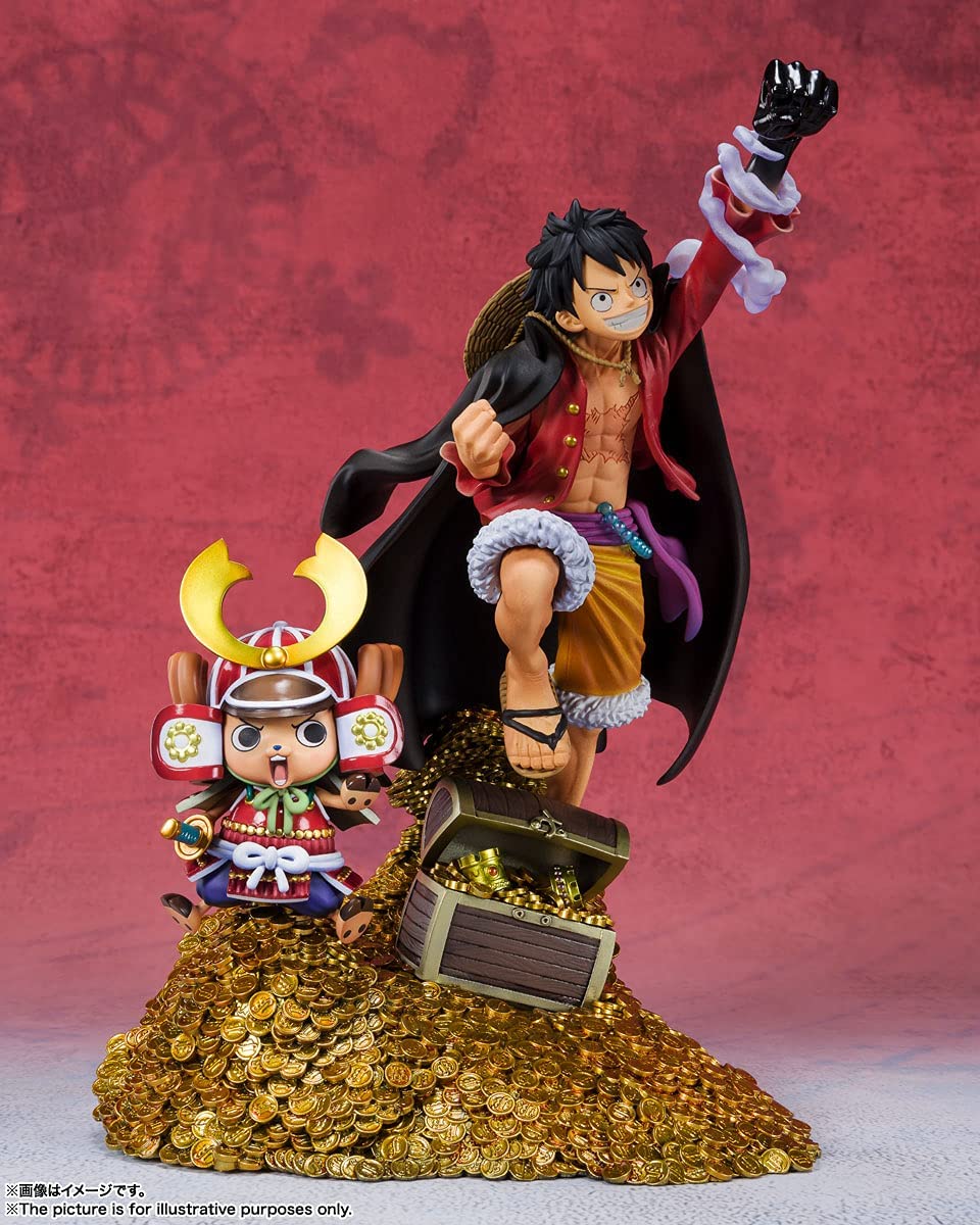 Tamashi Nations One Piece Monkey D. Luffy WT100 Commemorative Eiichiro Oda Illustration DAIKAIZOKU HYAKKEI Bandai Spirits Figuarts Zero - Image 2
