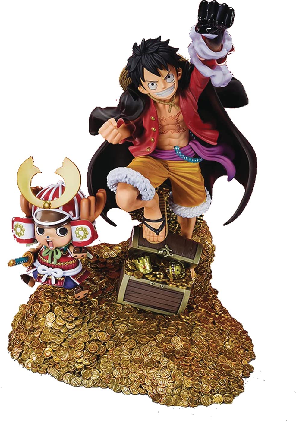 Tamashi Nations One Piece Monkey D. Luffy WT100 Commemorative Eiichiro Oda Illustration DAIKAIZOKU HYAKKEI Bandai Spirits Figuarts Zero - Image 1