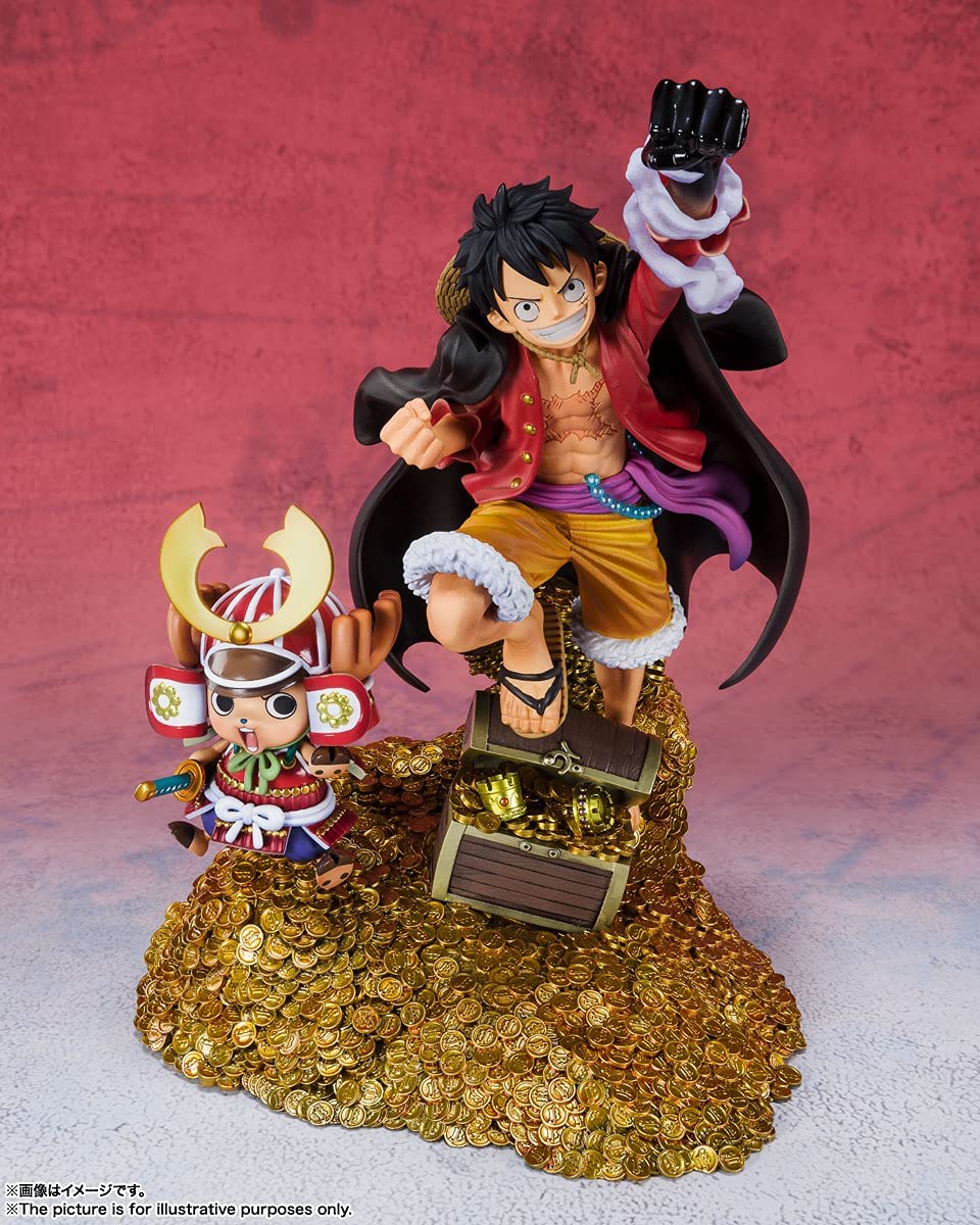 Tamashi Nations One Piece Monkey D. Luffy WT100 Commemorative Eiichiro Oda Illustration DAIKAIZOKU HYAKKEI Bandai Spirits Figuarts Zero - Image 3