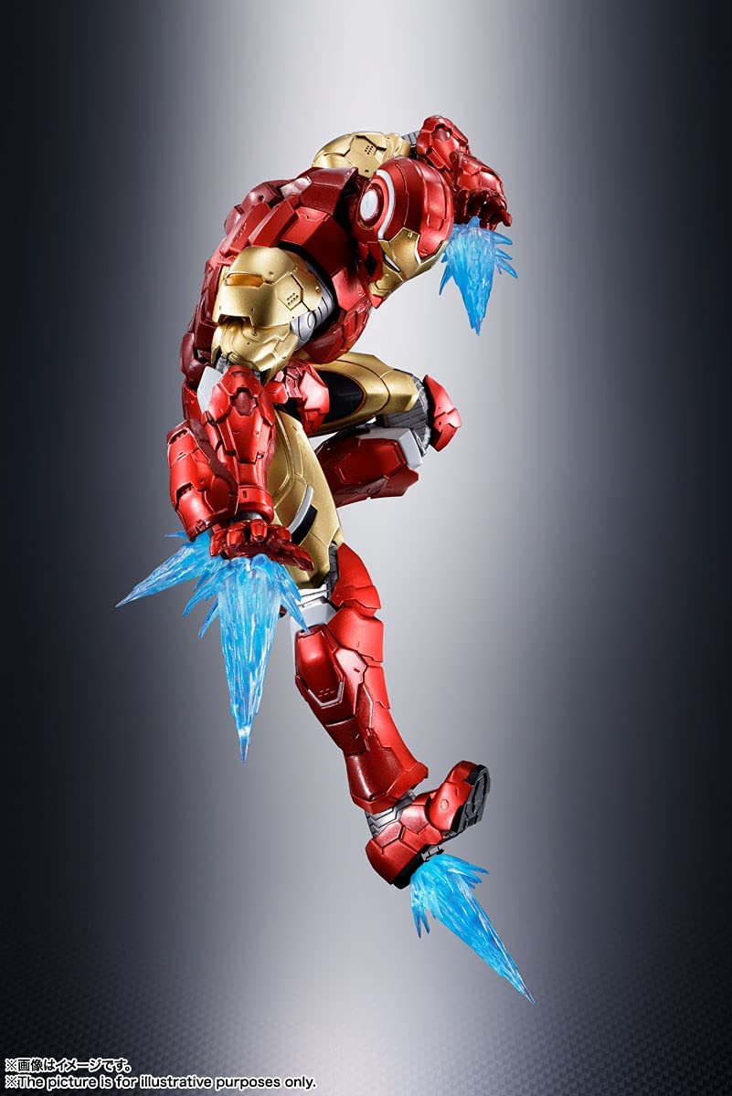 Tamashi Nations Tech-On Avengers Iron Man Bandai Spirits S.H.Figuarts Action Figure - Image 2