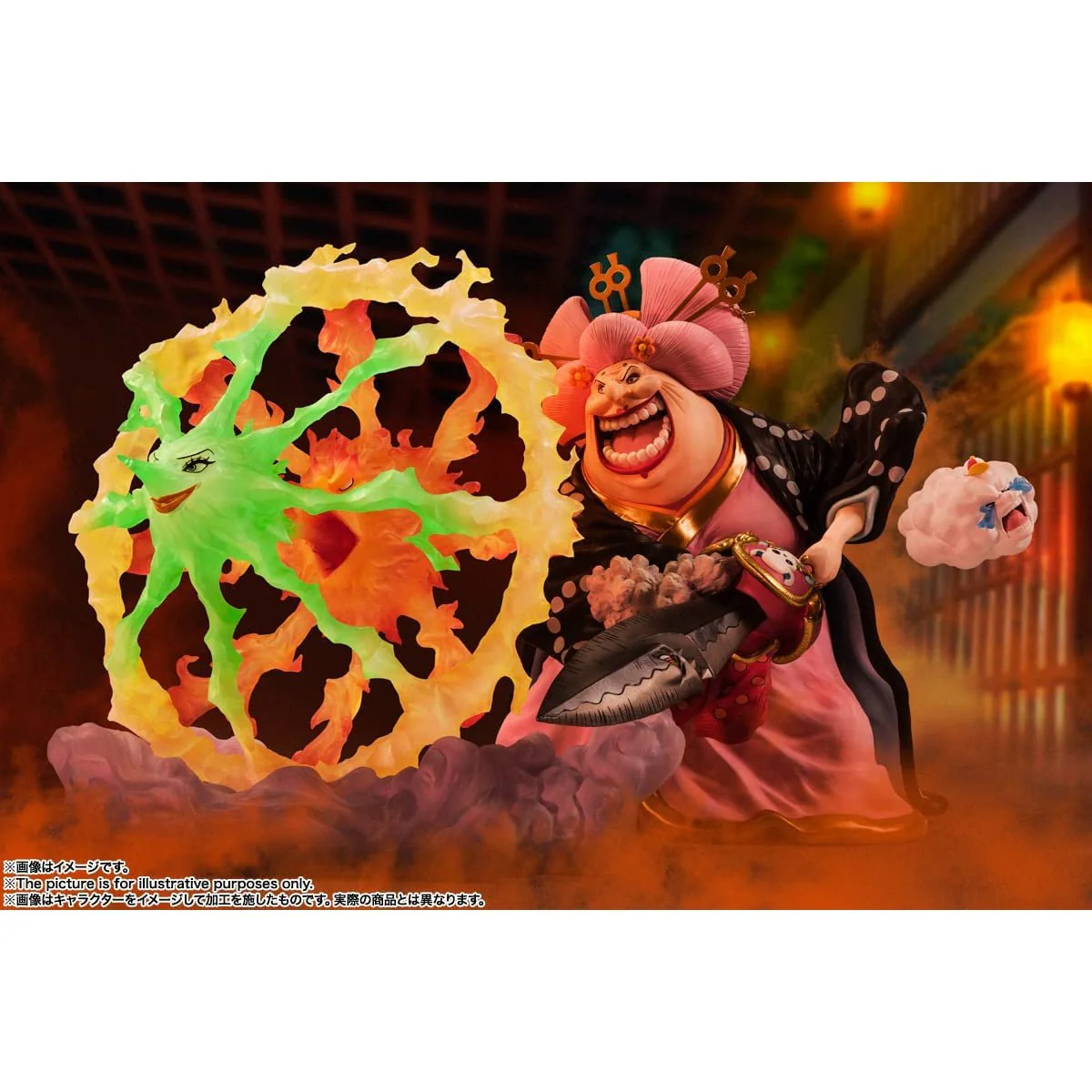 Bandai Spirits One Piece Charlotte Linlin Oiran Olin FiguartsZero - Image 2