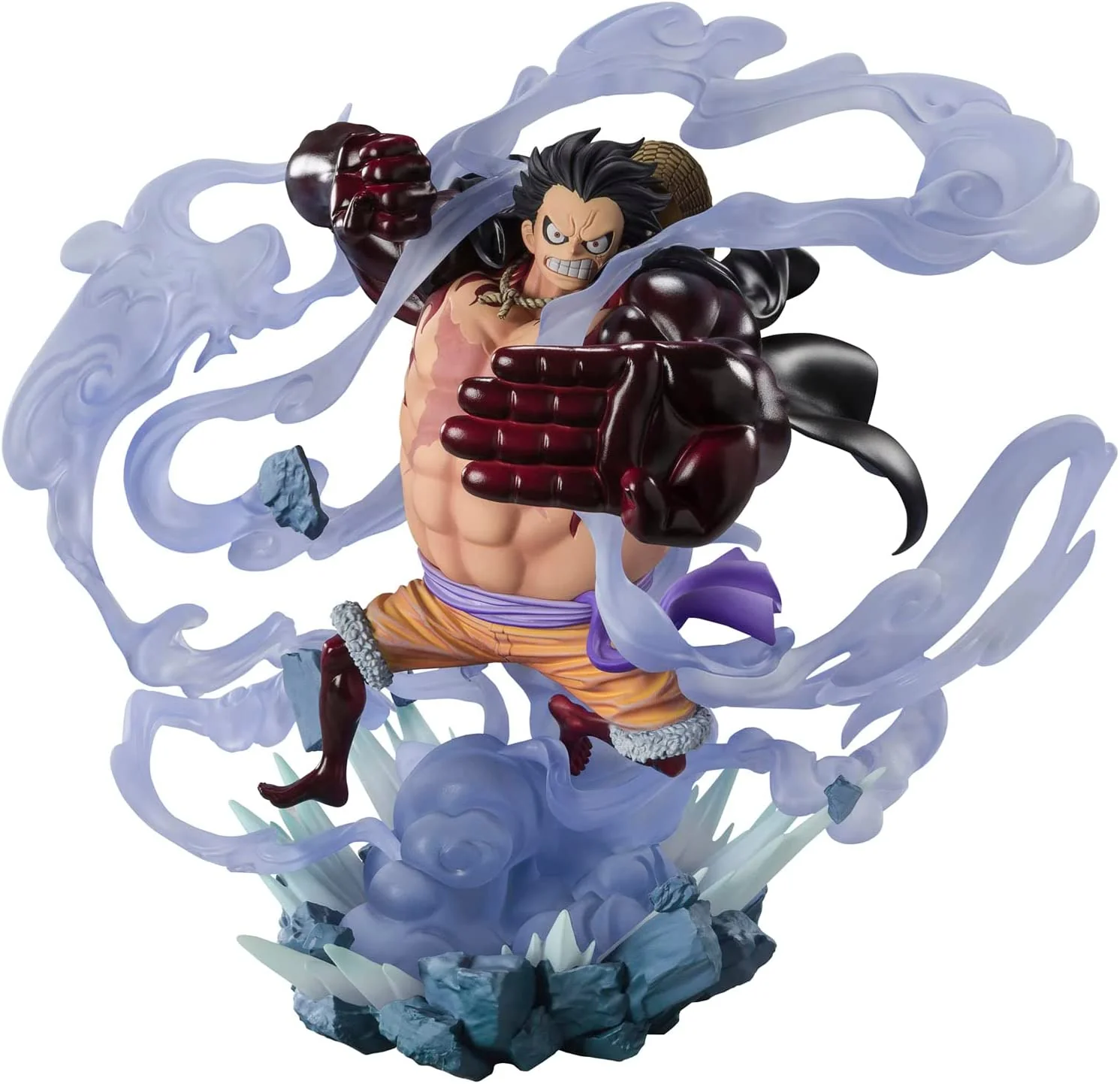 Tamashii Nations One Piece Monkey D. Luffy Gear 4 Battle of Monsters on Onigashima Bandai Spirits Figuarts Zero - Image 1