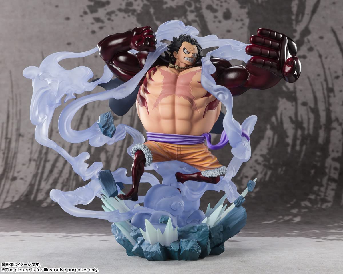 Tamashii Nations One Piece Monkey D. Luffy Gear 4 Battle of Monsters on Onigashima Bandai Spirits Figuarts Zero - Image 2
