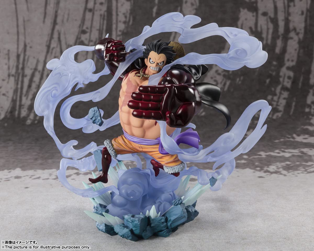 Tamashii Nations One Piece Monkey D. Luffy Gear 4 Battle of Monsters on Onigashima Bandai Spirits Figuarts Zero - Image 3