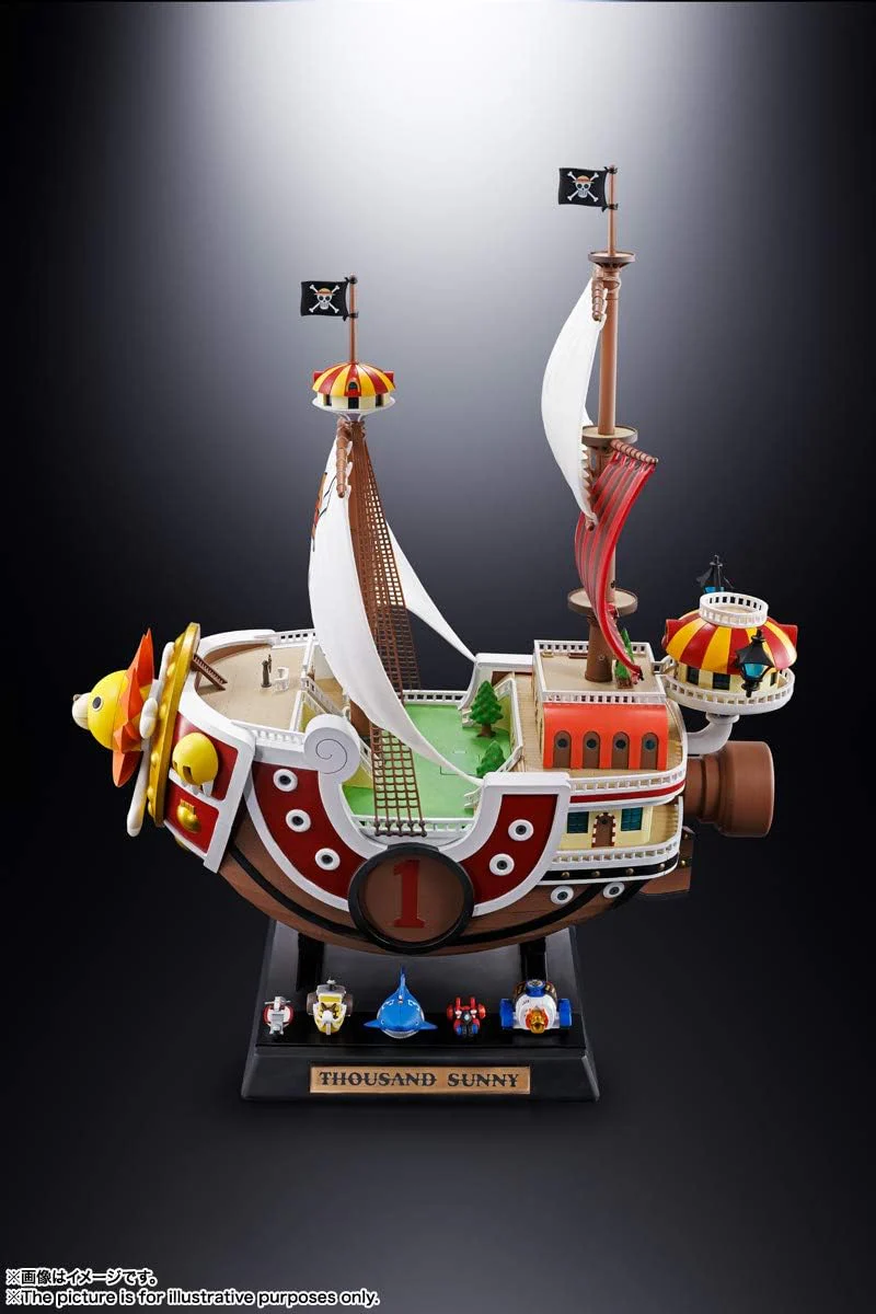Tamashii Nations One Piece Thousand Sunny Bandai Chogokin - Image 3