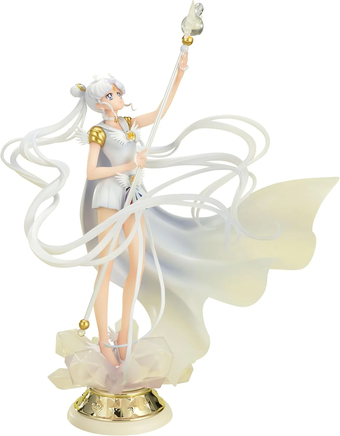 Tamashii Nations - Pretty Guardian Sailor Moon Cosmos Darkness Calls to Light and Light Summons Darkness FiguartsZERO Chouette Bandai Spirits Figure - Image 1