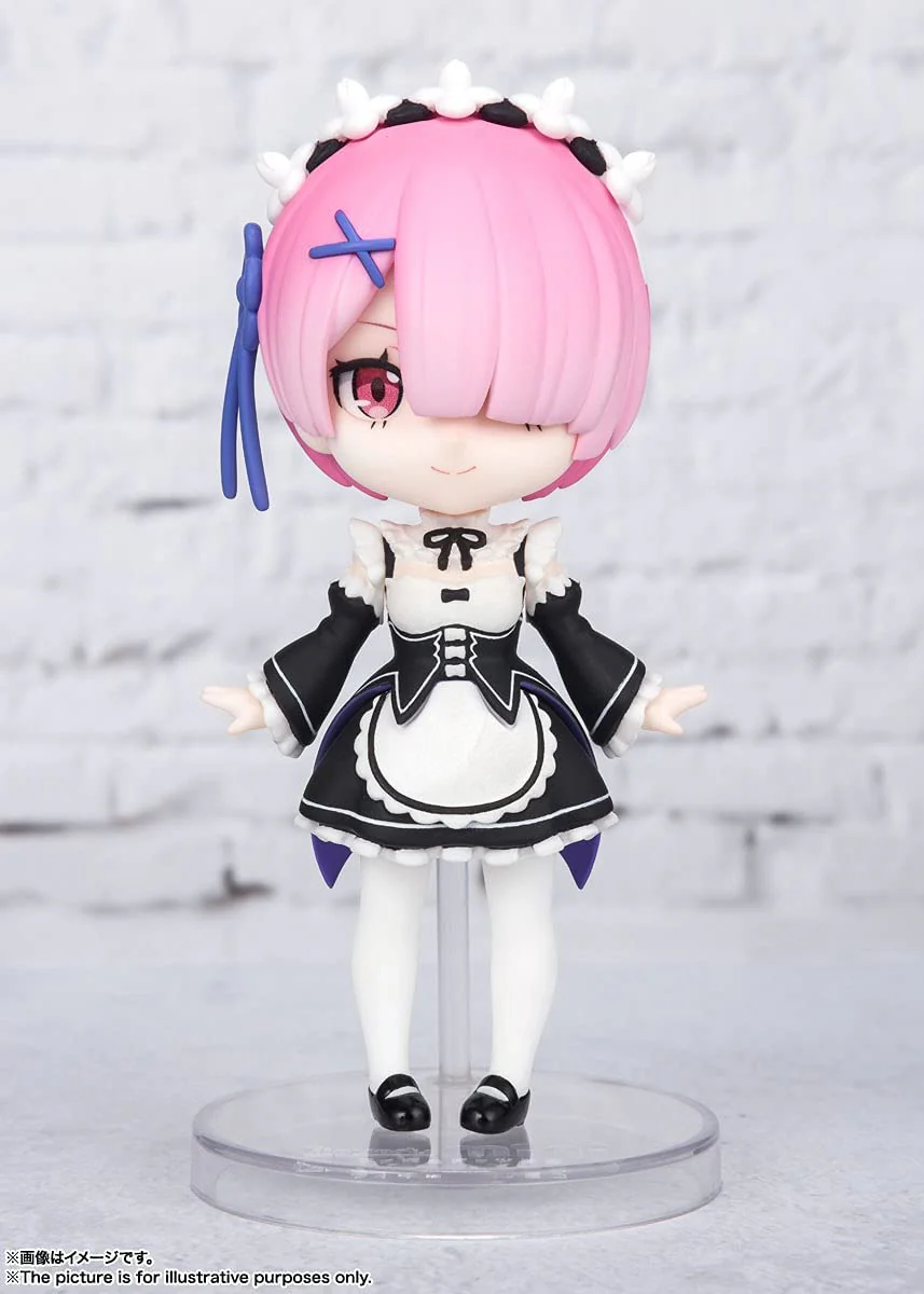 TAMASHII NATIONS Ram Re:Zero Starting Life in Another World Bandai Spirits Figuarts Mini - Image 2