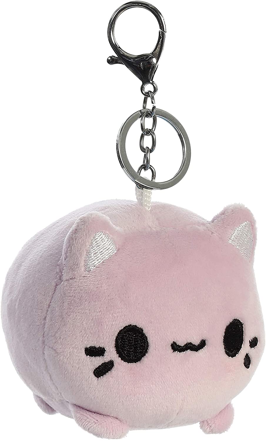 Tasty Peach Aurora 3.5" Taro Meowchi Clip-On Plush - Image 1