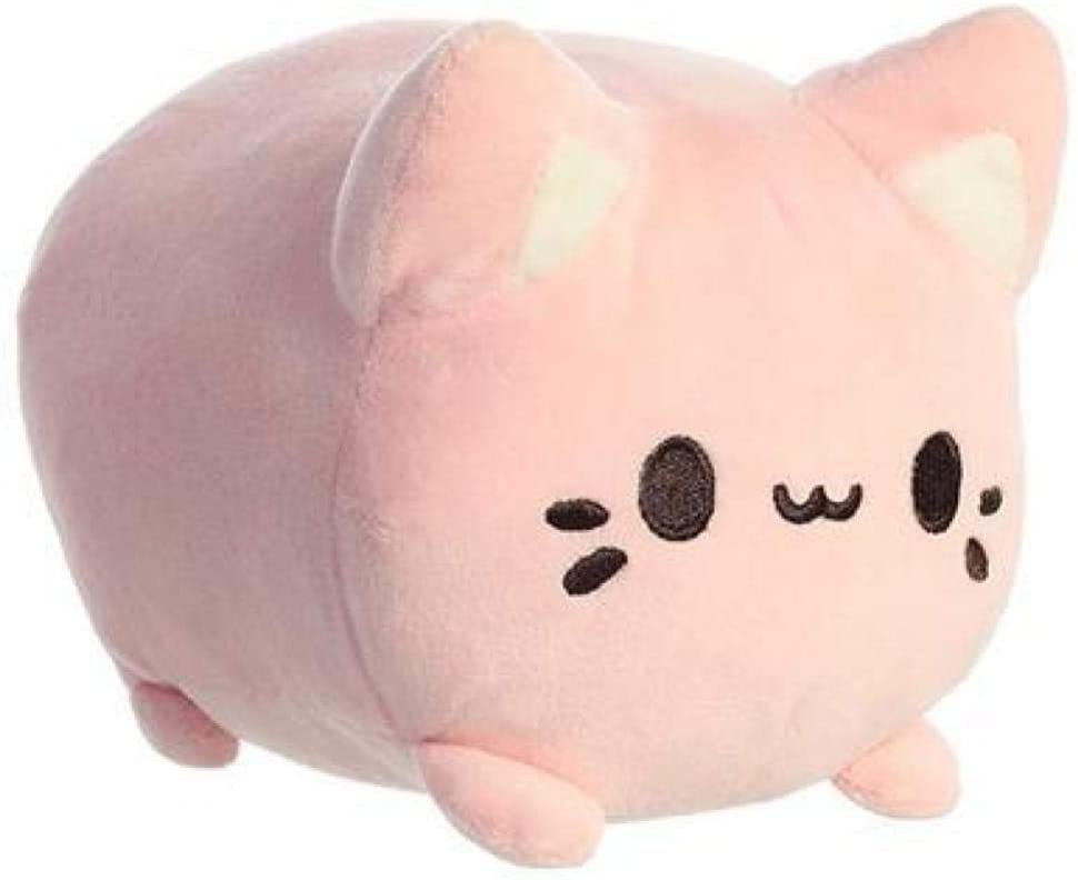 Tasty Peach Aurora 7″ Strawberry Meowchi Plush