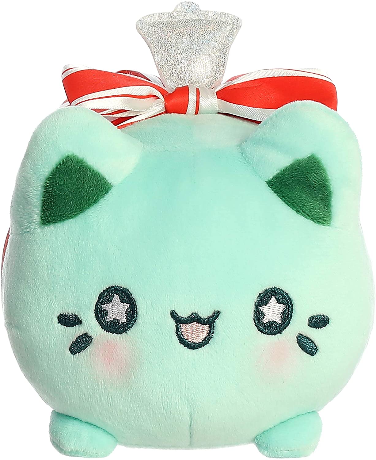Tasty Peach Aurora 7″ Winter Wreath Meowchi Plush