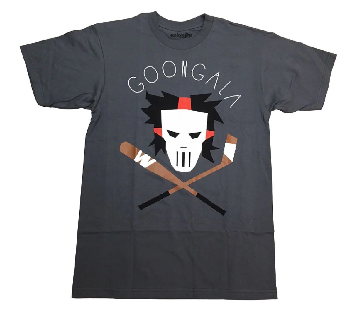 Teenage Mutant Ninja Turltes Casey Jones Goongala Adult T-Shirt - Image 2