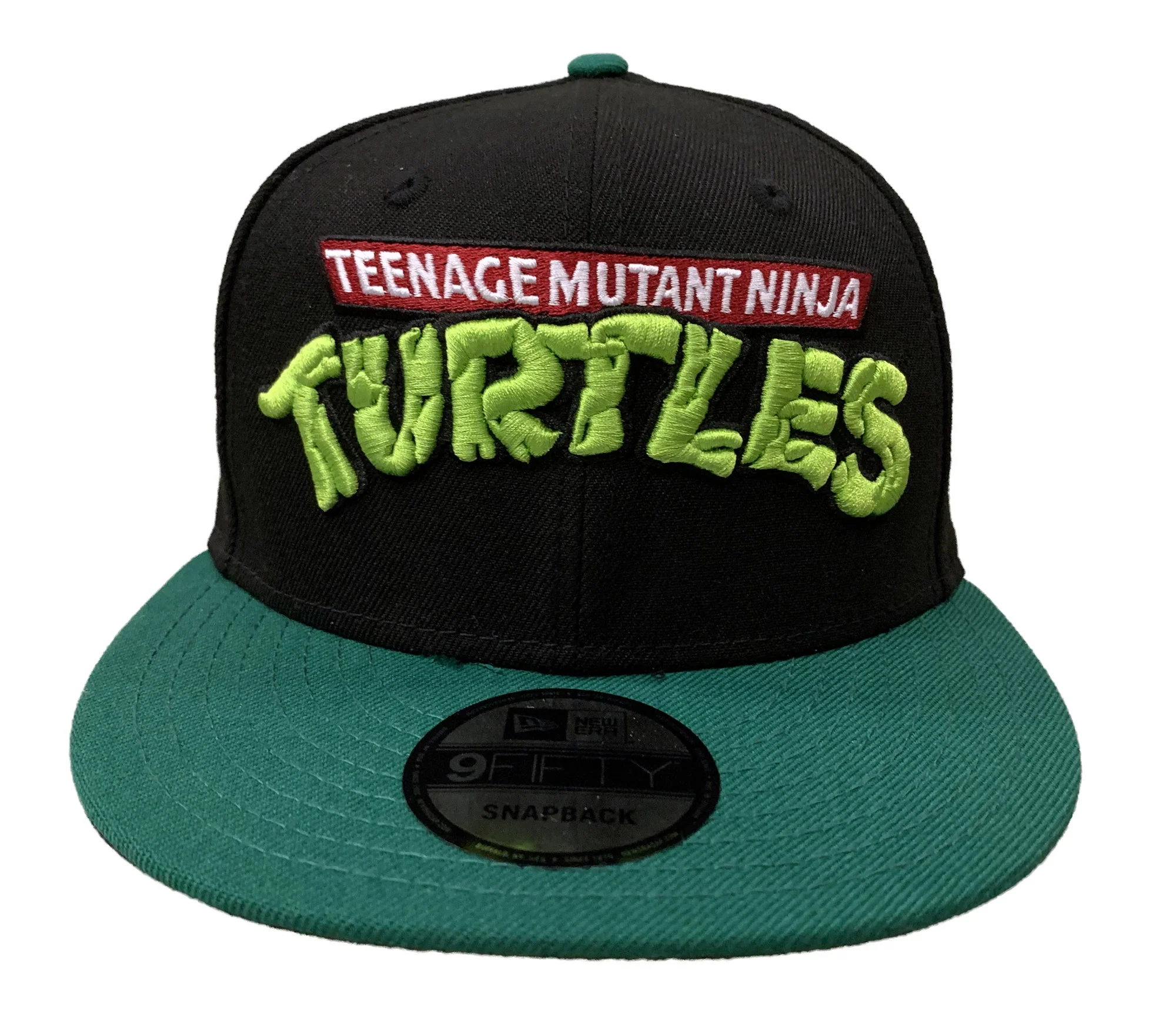 Teenage Mutant Ninja Turtles Logo New Era 9Fifty Adjustable Snapback Hat Cap - Image 1