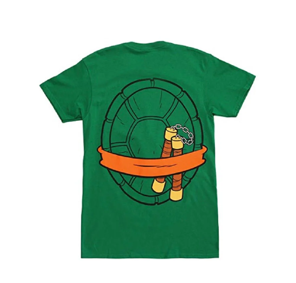 Teenage Mutant Ninja Turtles Michelangelo Costume Adult T-Shirt - Image 2