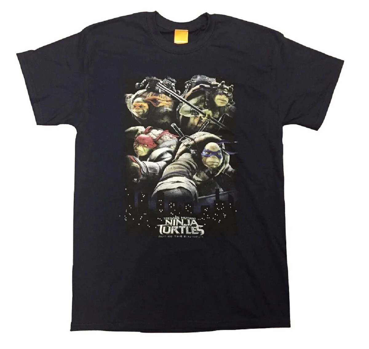 Teenage Mutant Ninja Turtles Out Of The Shadows Movie Adult T-Shirt - Image 1