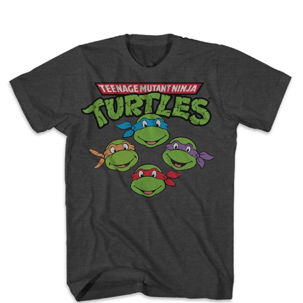 Teenage Mutant Ninja Turtles The Four Heads Licensed Adult T-Shirt - Image 1