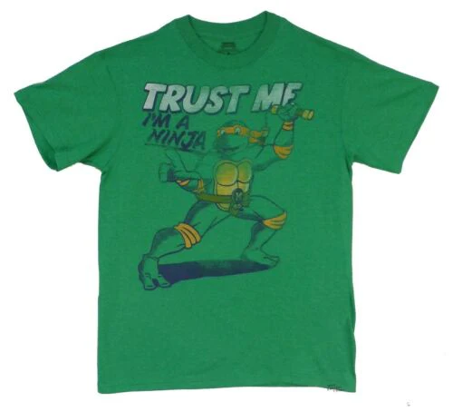 Teenage Mutant Ninja Turtles Trust Me I'm A Ninja Adult T-Shirt - Image 3