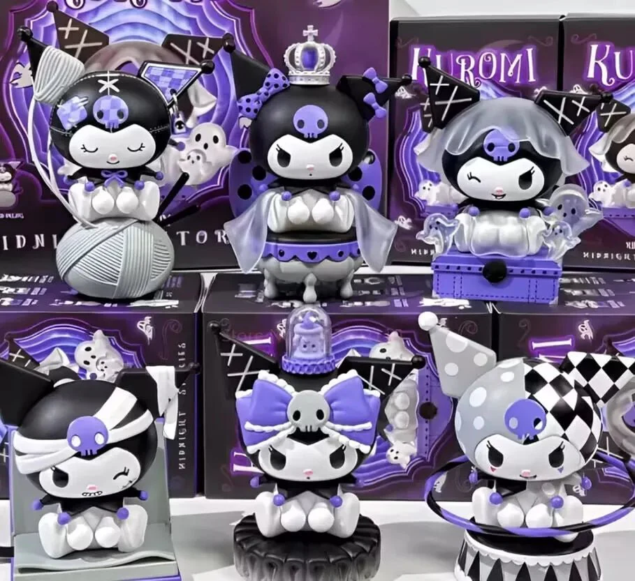 Ten Toy Kuromi Dark Night Stories Series Figures Blind Box - Image 1