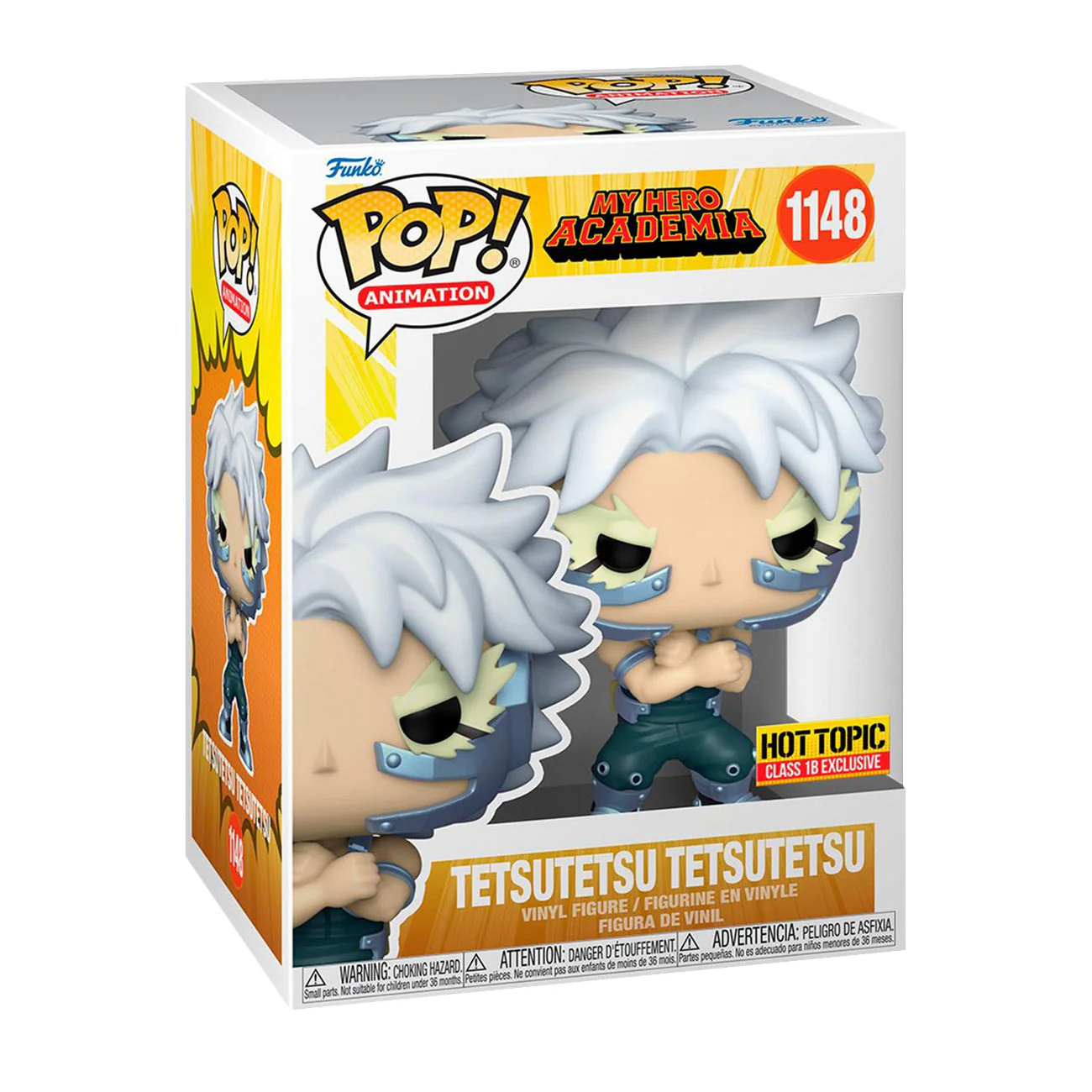 Funko Pop! Animation: My Hero Academia - Tetsutetsu Tetsutetsu #1148 Hot Topic Exclusive - Image 2