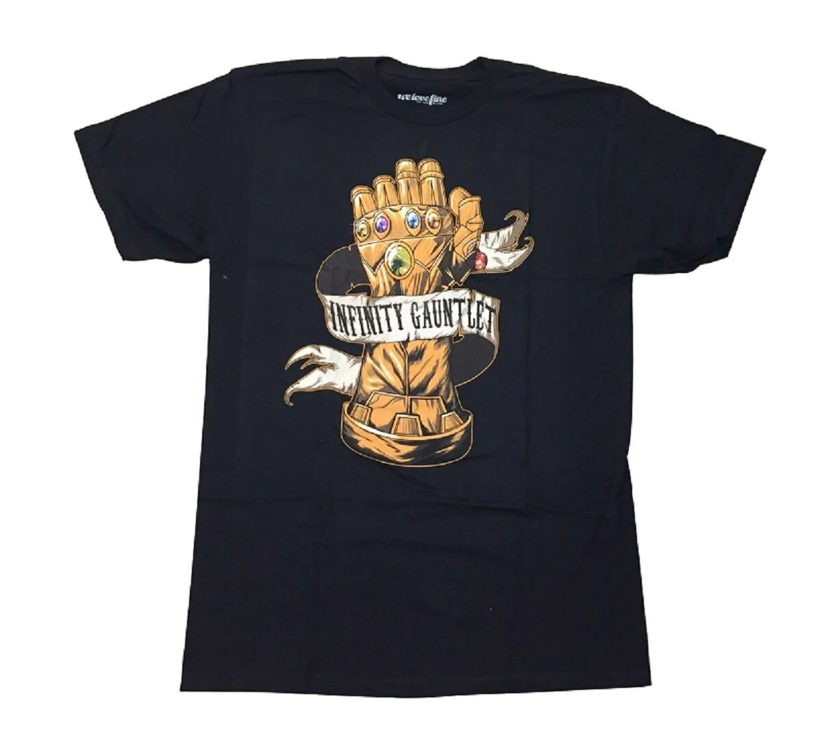 Thanos Infinity Gauntlet Of Power Avengers Marvel Comics Adult T-Shirt - Image 1