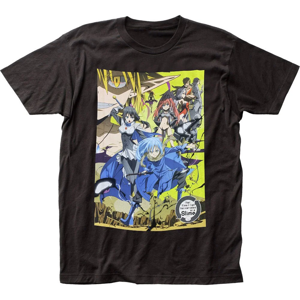 That Time I Got Reincarnated As A Slime Group Anime Adult T Shirt - Image 1