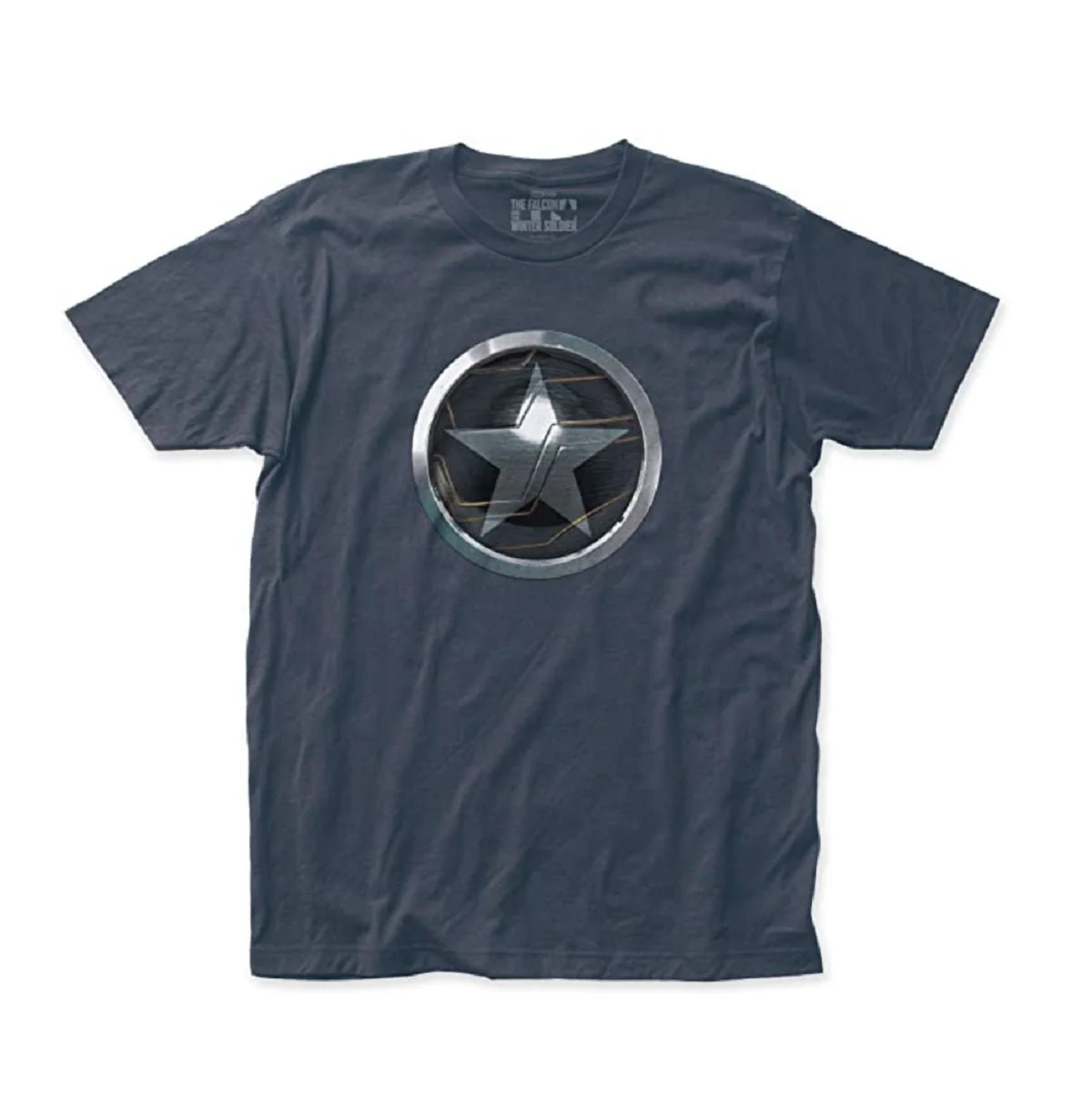 The Falcon and The Winter Soldier WS Logo Marvel Adult T Shirt - Image 1